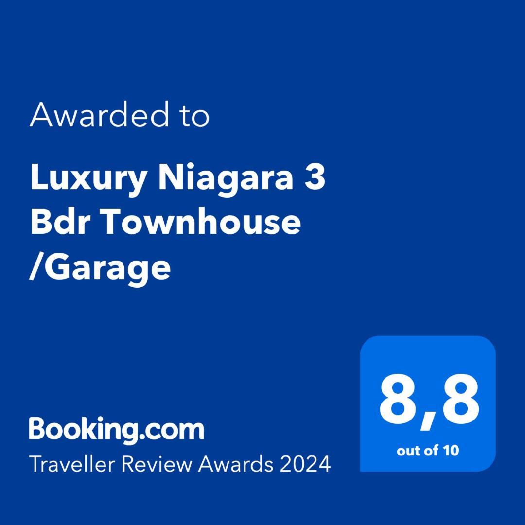 Luxury Niagara 3 Bdr Townhouse /Garage Lägenhet Exteriör bild